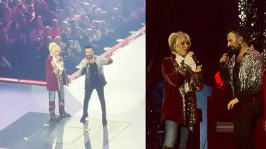 Tarkan sahnesine Ajda Pekkan’ı davet etti: Yakar Geçerim düeti izleyenleri coşturdu