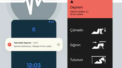 Gece yarısı gelen deprem bildirimi İstanbul’da kısa süreli panik yarattı
