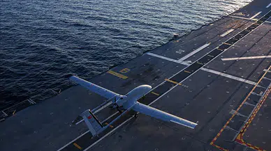 MSB: Bayraktar TB-3 bir NATO tatbikatı kapsamında ilk kez gemi konuşlu kalkış gerçekleştirdi