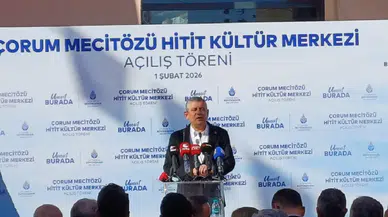 Özgür Özel, Çorum Mecitözü’nde Hitit Kültür Merkezi’nin açılışını yaptı