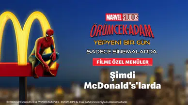 Örümcek Adam hayranlarını restoranlarına bekliyor: McDonald's'tan dev kampanya!