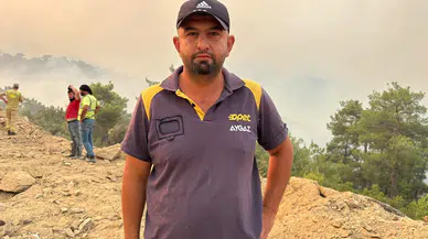 Aydın'da kabus dolu saatler: Alevlerin arasından canlarını zor kurtardılar