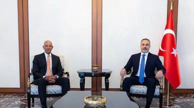 Dışişleri'nde kritik temas: Hakan Fidan'ın konuğu Tom Barrack oldu