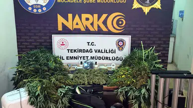 Tekirdağ'da 3 adreste uyuşturucu bulundu: 7 şüpheli tutuklu