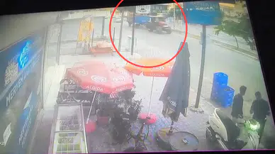 Adana'da kopan römork kaldırımdakileri biçti: 2 yaralı, o anlar kamerada