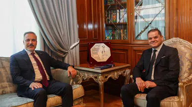Dışişleri Bakanı Fidan Trablus'ta temaslarda bulundu