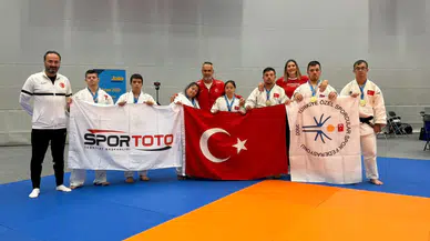Özel sporculardan gelen şampiyonluk zaferi Cumhurbaşkanı'na armağan edildi