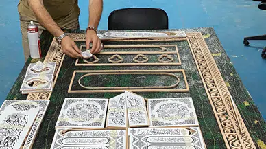 Erzurum'da naht sanatının son ustası: 15 yılda 2 bin 500 eser