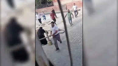 Şanlıurfa'da husumet kavgası kanlı bitti: 6 yaralı, o anlar kamerada