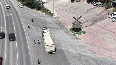 Arnavutköy’de ağır vasıtalara sıkı kontrol: 70 araca 701 bin 376 lira ceza