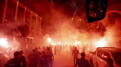Fenerbahçe Ankara’ya ulaştı: Taraftarlardan coşkulu karşılama