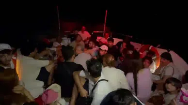 Datça açıklarında kurtarılan 36 göçmen İl Göç İdaresi’ne gönderildi