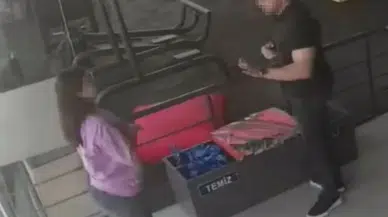Mersin'de spor salonunda boğaz sıkma anları kamerada: Şüpheli adli kontrolle serbest