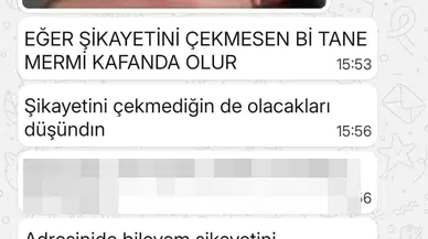 Rojin Kabaiş’in babasına silah fotoğraflı tehdit