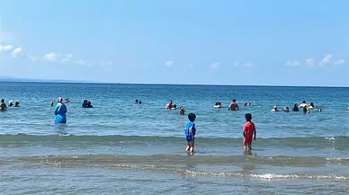 Kandıra sahillerinde yasağın kalkmasıyla yoğunluk arttı
