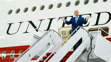 Trump'ın Türkiye'den ayrılışında gizli uçak değişikliği