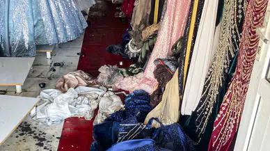 Yüreğir'de gelinlikçi dükkanına benzinli saldırı: Boşanma aşamasındaki eş gözaltında