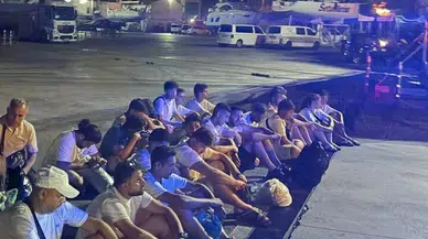 Marmaris'te Yasa Dışı Geçiş Girişimine Müdahale