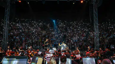 Bodrum Antik Tiyatro'da müzik ziyafeti: Limak Filarmoni 50. yılını sahnede kutladı
