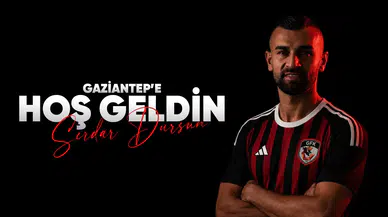 Serdar Dursun Gaziantep yolculuğuna yarın başlıyor
