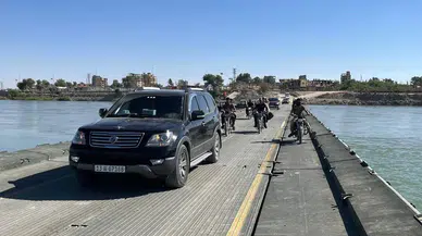 Defne Kardeşlik Köprüsü, Deyrizor’da ulaşımı canlı tuttu