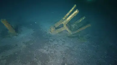 Gölcük'teki batık deprem bölgesi 27 yıl sonra görüntülendi