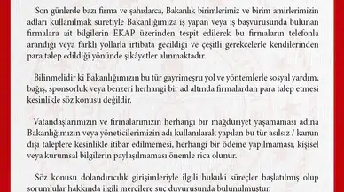 MEB’den firmalara para talebi uyarısı: Ödeme yapmayın