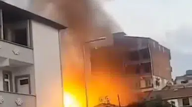 Samsun Tekkeköy'de depoda yangın paniği