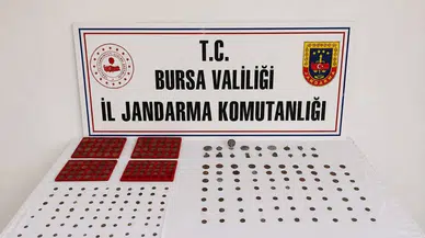 Bursa'da kaçak tarihi eserlere suçüstü operasyonu yapıldı