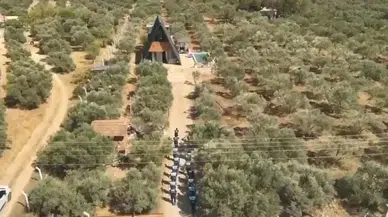 Jandarma ekipleri Didim'deki çiftlikte 1 milyon 210 bin sentetik hap ele geçirdi