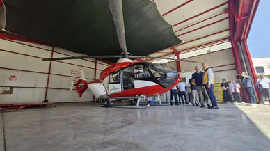 Diyarbakır’ın ambulans helikopteri 7 ayda 128 hasta taşıdı