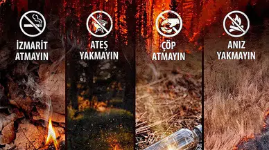 Bakan Yumaklı'dan kritik uyarı: Marmara, Ege ve Batı Akdeniz'de 3 günlük yangın alarmı