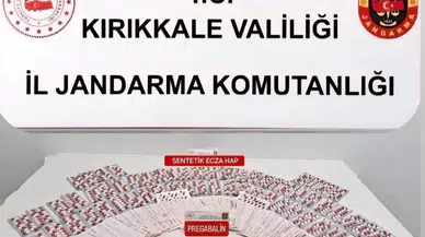 Kırıkkale’de uyuşturucu baskını: 880 hap ele geçirildi