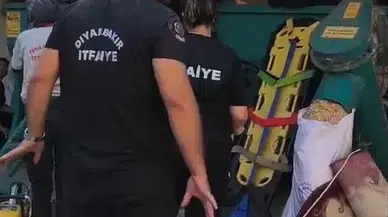 Diyarbakır'daki fabrikada iş kazası sonucu ağır yaralandı