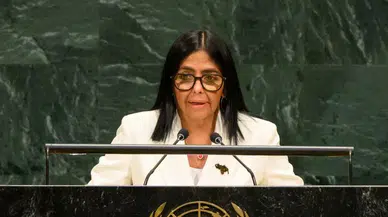 Venezuela'da yeni dönem: Rodriguez BM kürsüsünden seçim sözü verdi