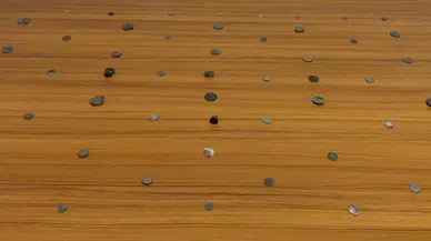 Tarlasında bulduğu Bizans hazinesini satamadan yakalandı