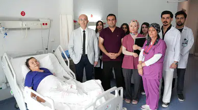 Malatya'da tıp dünyasını şaşırtan operasyon: 15 kiloluk kitle alındı