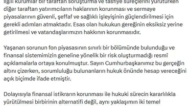 İletişim Başkanı Duran'dan fon soruşturması açıklaması: Hukuk önünde hesap verecekler
