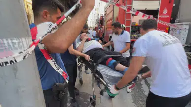 Şişli'de dehşet anları: Alevlerden kaçmak için pencereden atladı