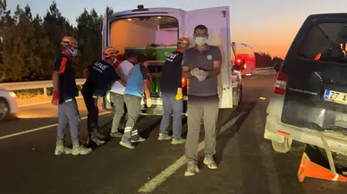 Suruç yolunda feci kaza: Lastik patlaması can aldı
