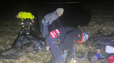 Kars'ta bisikletli turistlerin zor anları: Ekipler seferber oldu