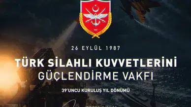 TSK Güçlendirme Vakfı 39 yaşında: Cumhurbaşkanı Erdoğan'dan kutlama mesajı
