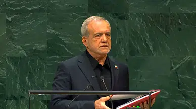 Pezeşkiyan'dan BM kürsüsünde meydan okuma: Yaptırımlara boyun eğmeyeceğiz