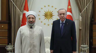 Külliye'de kritik görüşme: Erdoğan'ın konuğu Arpaguş oldu