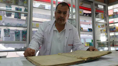 İzmir'in kurtuluşuna tanıklık eden asırlık reçete defteri gün yüzüne çıktı