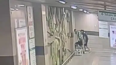 Taksim metrosunda fırsatçı hırsızlık: Uyuyan yolcunun telefonunu böyle çaldı
