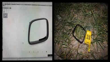 Kaza yerindeki küçük plastik parçası 11 yıllık cinayeti aydınlattı