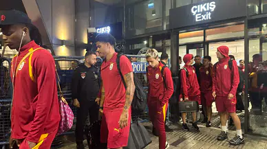 Galatasaray kritik Trabzon deplasmanı için Karadeniz'e ayak bastı