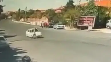 Niğde'de korkutan kaza: Otomobilin çarptığı yaya yaralandı