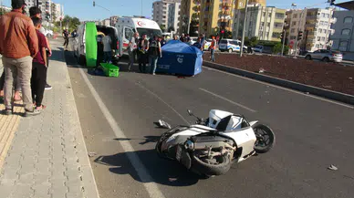 Kilis'te acı kaza: Motosiklet sürücüsü hayatını kaybetti